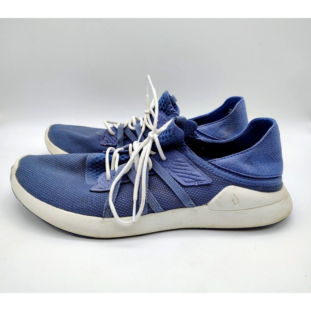 Olukai Holo Convertible Mesh Sneaker Indigo/White Men's Size 11 EUC Comfort Walk